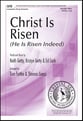 Christ Is Risen SATB choral sheet music cover